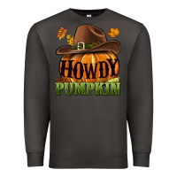 Smoke Howdy pumpkin Premium Sweatshirt - NancyCooperArtShop