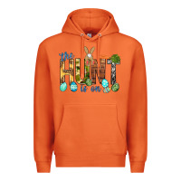 Carrot The hunt is on with eggs Easter Day Premium Hoodie - HowdyJamesFarm