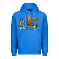 True Royal The hunt is on with eggs Easter Day Premium Hoodie - HowdyJamesFarm