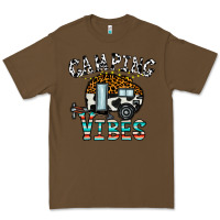 Cacao camping vibes Premium Tee - CowhideDigitalArt