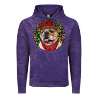 Christmas English Bulldog Vintage Hoodie | Teevron