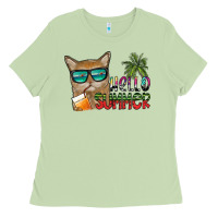 Matcha hello summer Ladies Tee - SublimationCraftShop