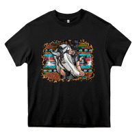 Black cowgirl Heavy Core Tee - SublimationCraftShop