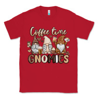 Red coffee time gnomies Classic Tee - MaliasSmallBusiness