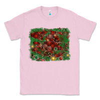 Bubblegum Pink christmas background Classic Tee - RanaPortraitStore