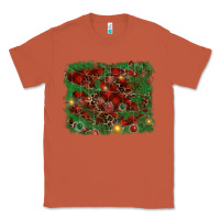 Copper christmas background Classic Tee - RanaPortraitStore
