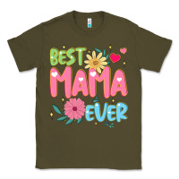 Army Green best mama ever Classic Tee - JahusDesignShop