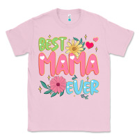 Bubblegum Pink best mama ever Classic Tee - JahusDesignShop
