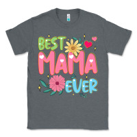 Charcoal Heather best mama ever Classic Tee - JahusDesignShop