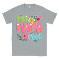 Heather Grey best mama ever Classic Tee - JahusDesignShop