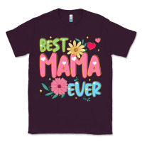Plum best mama ever Classic Tee - JahusDesignShop