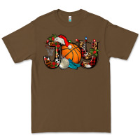 Cacao joy with basketball and santa's hat Premium Tee - AdoDesignShop