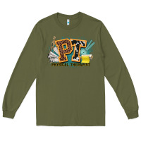 Army Green pt physical therapist western Long Sleeve Tee - NancyCooperArtShop
