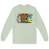 Matcha pt physical therapist western Long Sleeve Tee - NancyCooperArtShop