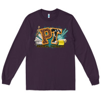 Plum pt physical therapist western Long Sleeve Tee - NancyCooperArtShop