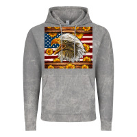 Cloud Rock American Flag Eagle Vintage Hoodie - LillyAllenDesigns