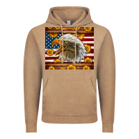 American Flag Eagle Vintage Hoodie | Teevron