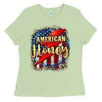 Matcha American honey 4th of july Ladies Tee - CowGirlArtShop