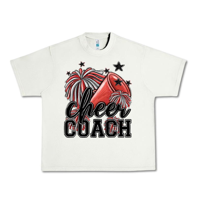 Cheer Coach Urban Heavy Tee by MaliasSmallBusiness | Teevron