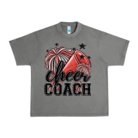Tornado cheer coach Urban Heavy Tee - MaliasSmallBusiness