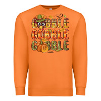 Carrot Gobble gobble turkey Thanksgiving Premium Sweatshirt - NancyCooperArtShop