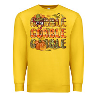 Lemon Gobble gobble turkey Thanksgiving Premium Sweatshirt - NancyCooperArtShop