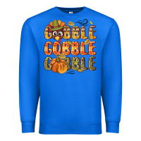 True Royal Gobble gobble turkey Thanksgiving Premium Sweatshirt - NancyCooperArtShop