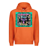 Fueled By ıced Coffee And Anxiety Premium Hoodie | Teevron