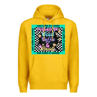 Lemon fueled by ıced coffee and anxiety Premium Hoodie - TumblerDesignByShophia
