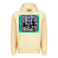 Pina Colada fueled by ıced coffee and anxiety Premium Hoodie - TumblerDesignByShophia