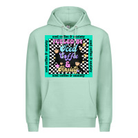 Seafoam fueled by ıced coffee and anxiety Premium Hoodie - TumblerDesignByShophia