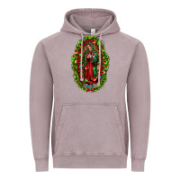 Vintage Zinc our lady of guadalupe christmas Vintage Hoodie - Jasminsmagicworld