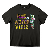 Asphalt bad witch vibes Heavy Core Tee - CowhideDigitalArt