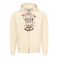 Sandshell the lord is my shepherd Zipper Hoodie - Artiststas