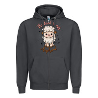 Smoke the lord is my shepherd Zipper Hoodie - Artiststas
