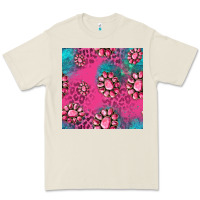 Bone pink turquoise gemstoes seamless pattern Premium Tee - HRA Design Shop