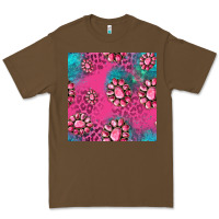 Cacao pink turquoise gemstoes seamless pattern Premium Tee - HRA Design Shop
