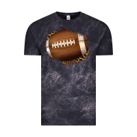 Cloud Black leopard american football patch Vintage Tee - Jasminsmagicworld