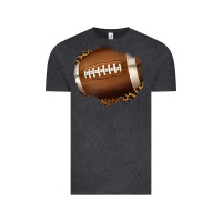 Vintage Black leopard american football patch Vintage Tee - Jasminsmagicworld
