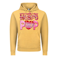 Vintage Mustard you make my heart pop Vintage Hoodie - NancyCooperArtShop