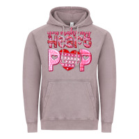 Vintage Zinc you make my heart pop Vintage Hoodie - NancyCooperArtShop