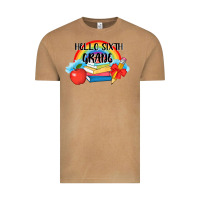 Vintage Camel back to school hello sixth grade 3200x2400 Vintage Tee - AdoDesignShop