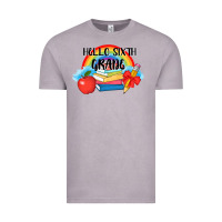 Vintage Zinc back to school hello sixth grade 3200x2400 Vintage Tee - AdoDesignShop