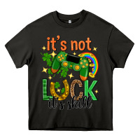 Asphalt its not luck its skill st. patricks day Heavy Core Tee - Neo Western