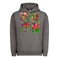 Pigment Tornado mardi gras crawfish leopard  seamless pattern Urban Hoodie - FaDigitalArtStudio