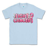 Dusty Blue nobody fights alone Classic Tee - MaliasSmallBusiness
