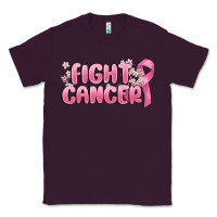 Plum nobody fights alone Classic Tee - MaliasSmallBusiness