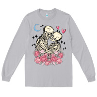 Moon Dust the lovers skeletons Long Sleeve Tee - MaliasSmallBusiness