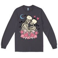 Smoke the lovers skeletons Long Sleeve Tee - MaliasSmallBusiness