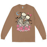 Toasted Coconut the lovers skeletons Long Sleeve Tee - MaliasSmallBusiness